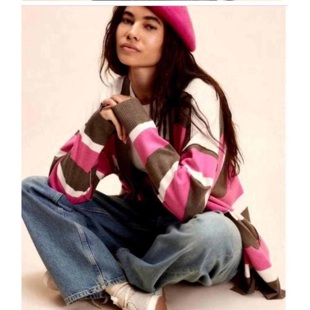 NWT Free People League Of Your Own Cardigan Sweater – XS – $198 Retail - Picture 2 of 4